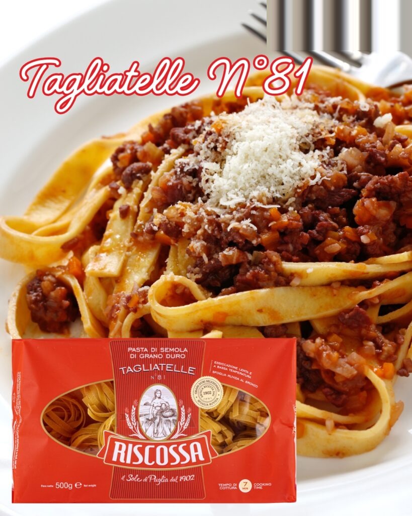 Tagliatelle N°81 Di Semola Riscosa 500gr