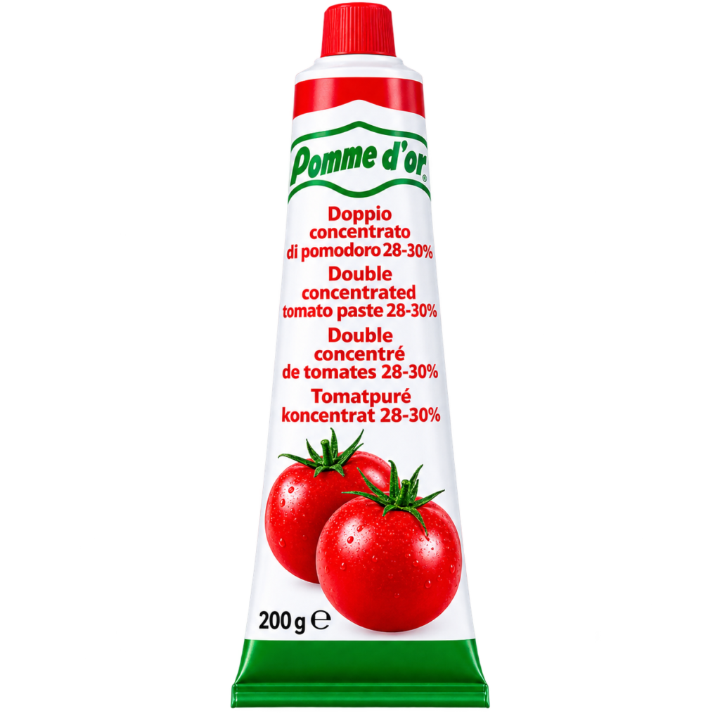 Doppio Concentrado Di Pomodoro Tubo 150 GR 28/30%