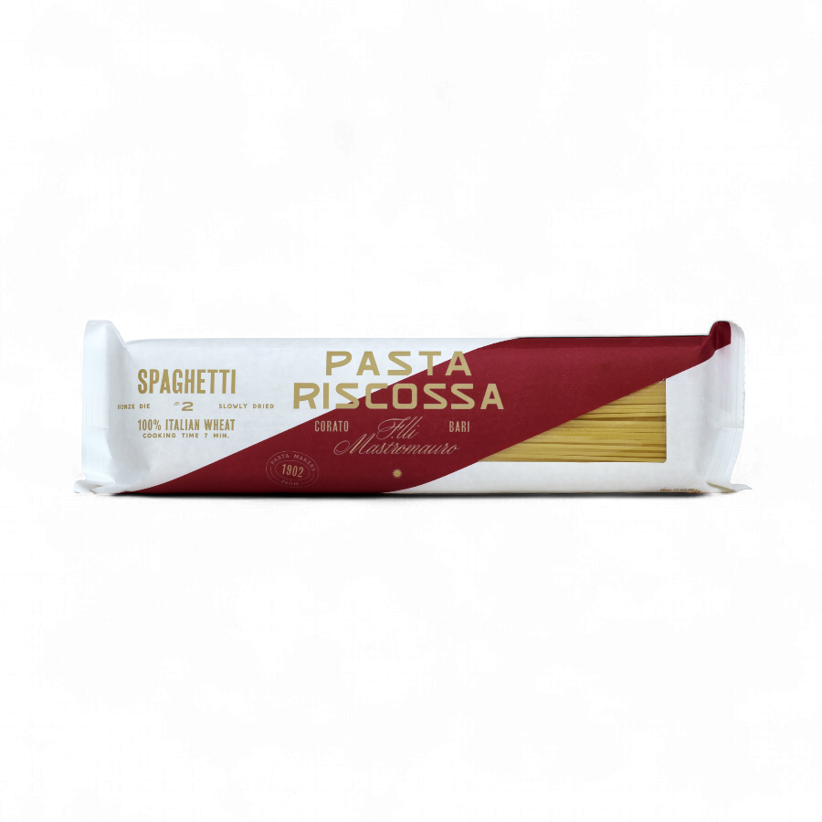 Spaghetti N.2 100% It. Traf. Bronzo Riscossa 500gr
