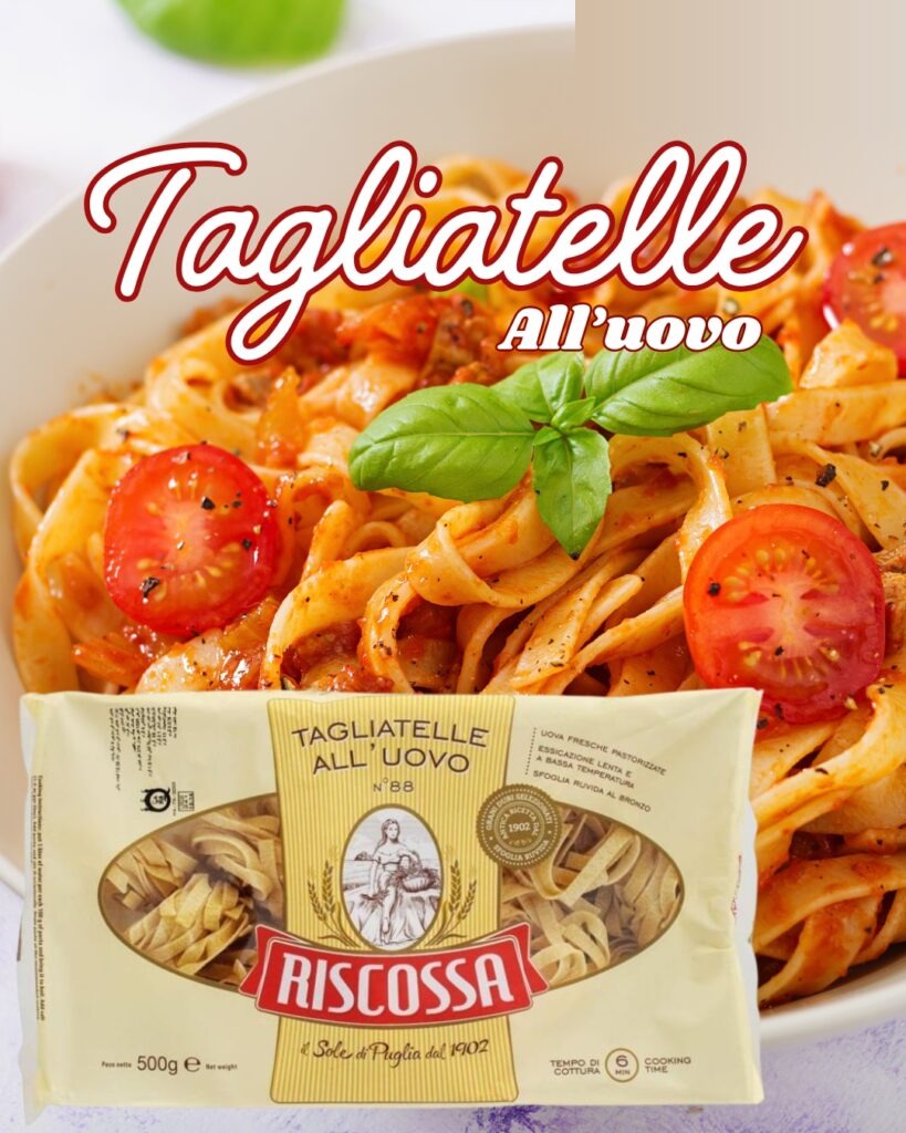 Tagliatelle All’uovo Riscossa 500gr