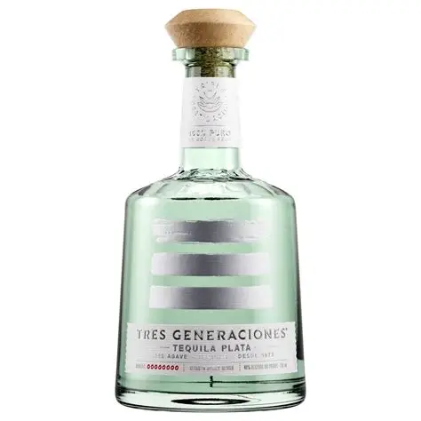 TEQUILA TRES GENERACIONES PLATA 750 ML