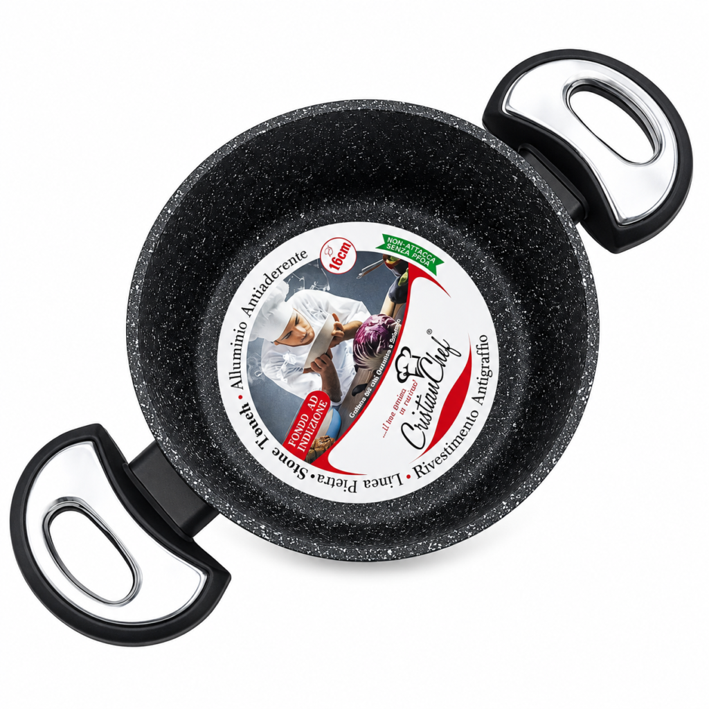 Casserole Cristian Chef 16cm 2 manico