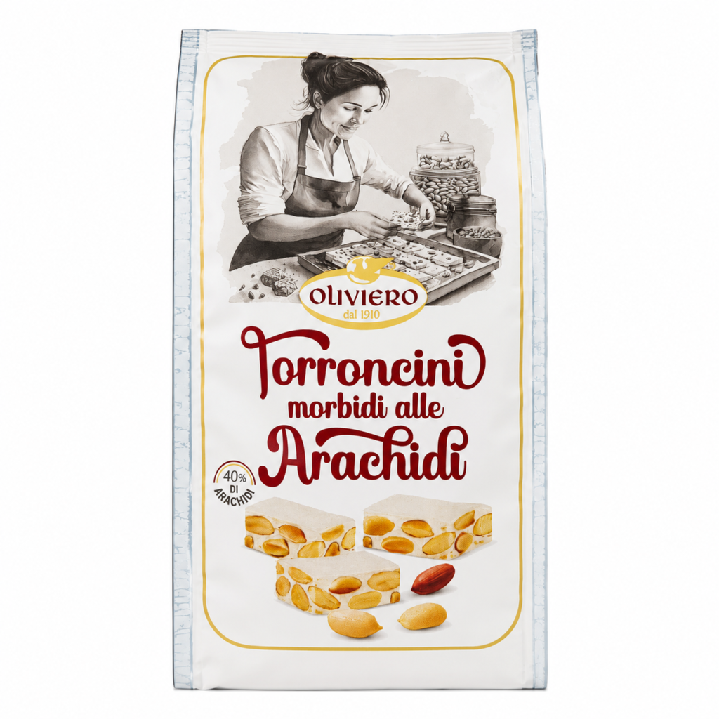 Torroncini Mor. Alla Arachidi 180 GR Oliviero