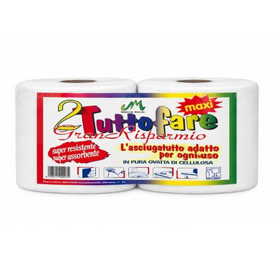 Set 2 Pz Tuttofare Gran Risparmio 1000 Strappi