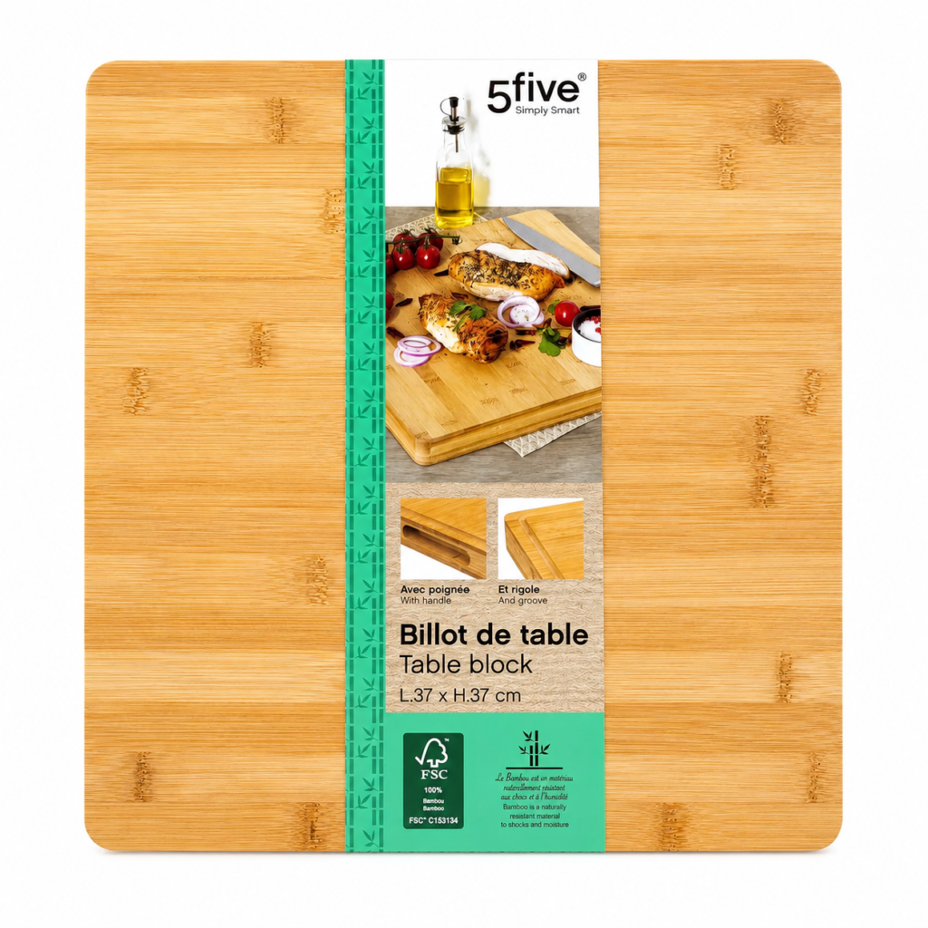 Tagliere In Legno Quadareto Five 37×37 CM