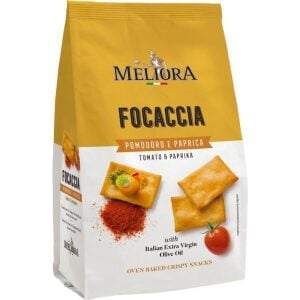 Focaccia Gusto Pomodoro e Paprica Meliora 180gr