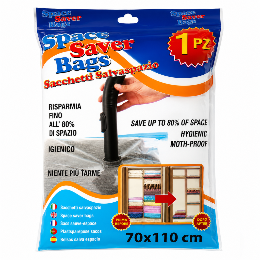Sacchetti Salvaspazio 70×110 CM