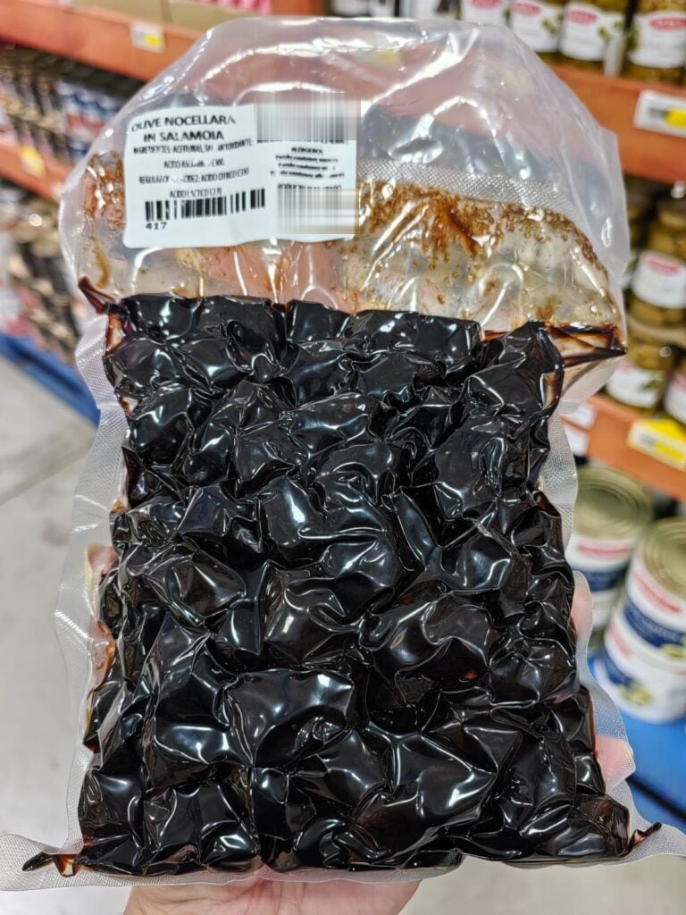 OLIVE KALAMATA NOCELLARA 500GR BOLSA SINISI