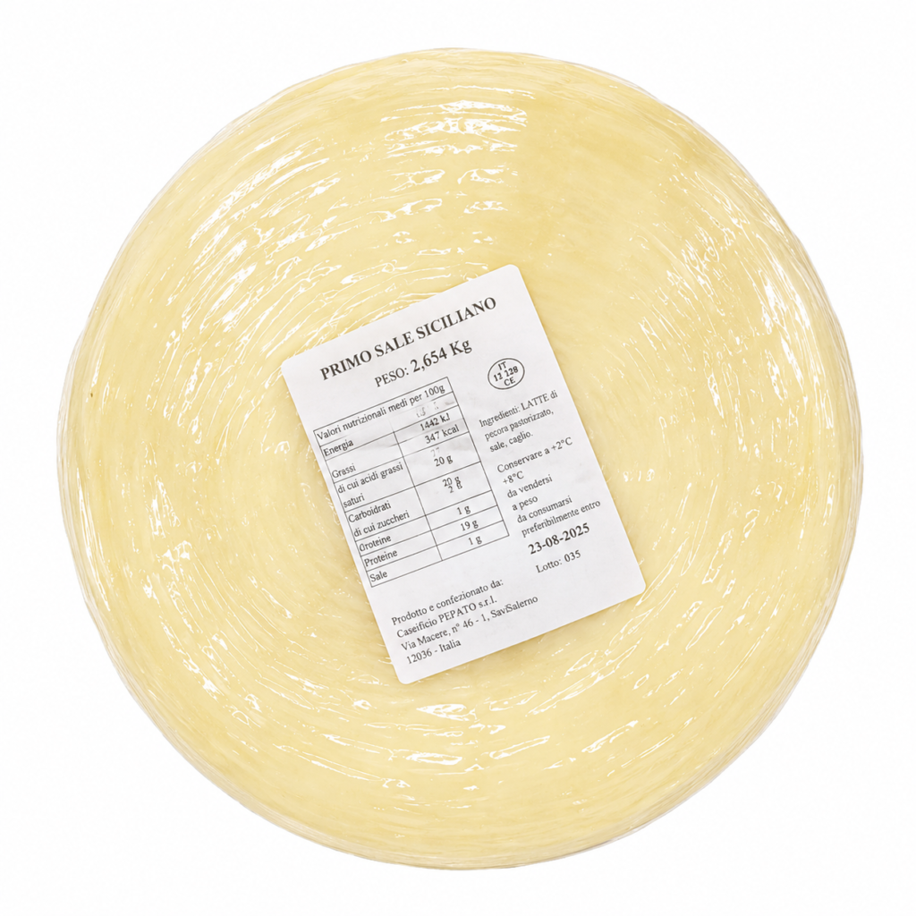 Queso Pecorino Primosale Bianco Rueda X Kilo