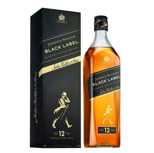 Johnnie Walker Eti. Negra 1 Litro