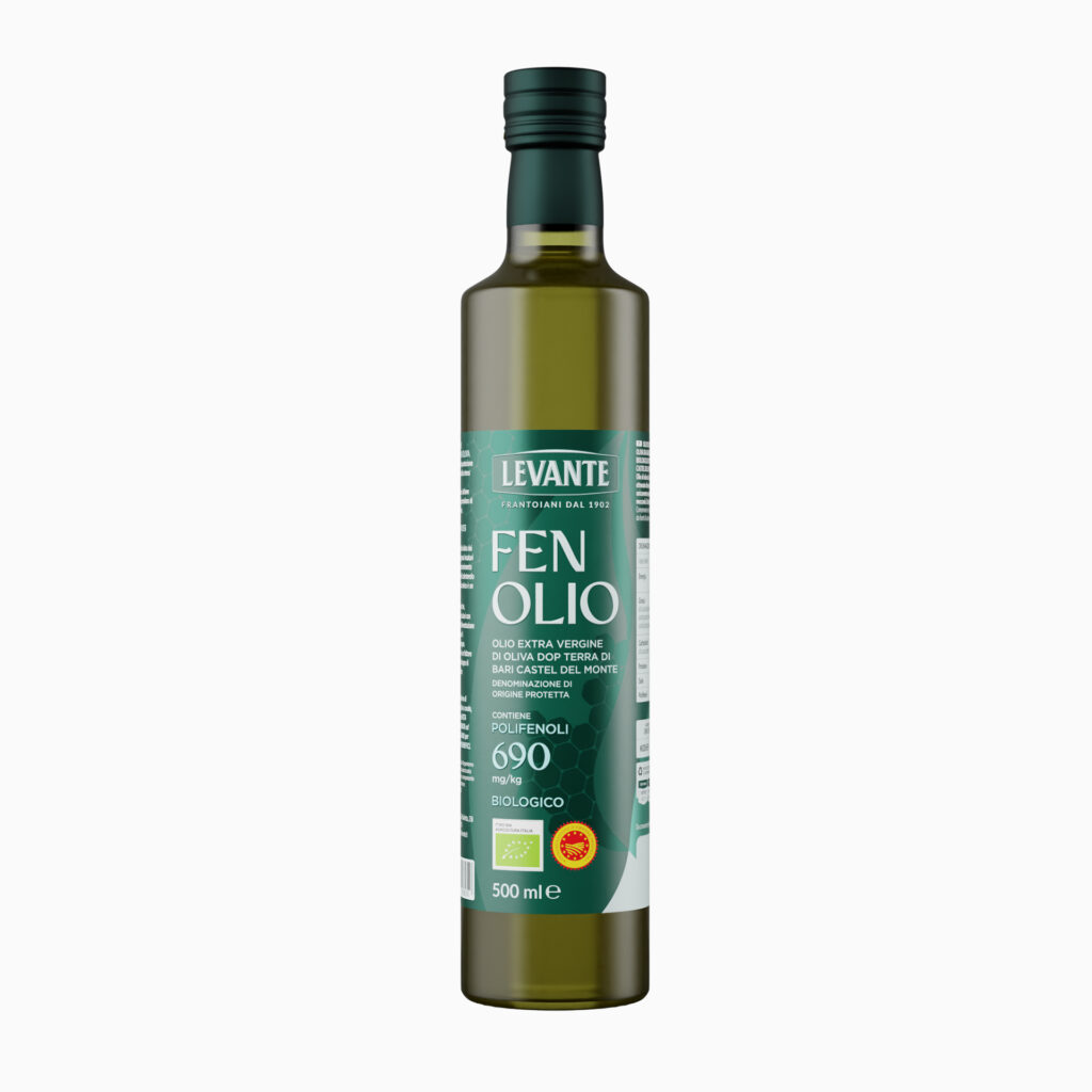Olio E.V.O Fen Olio Organico Levante 500 ML