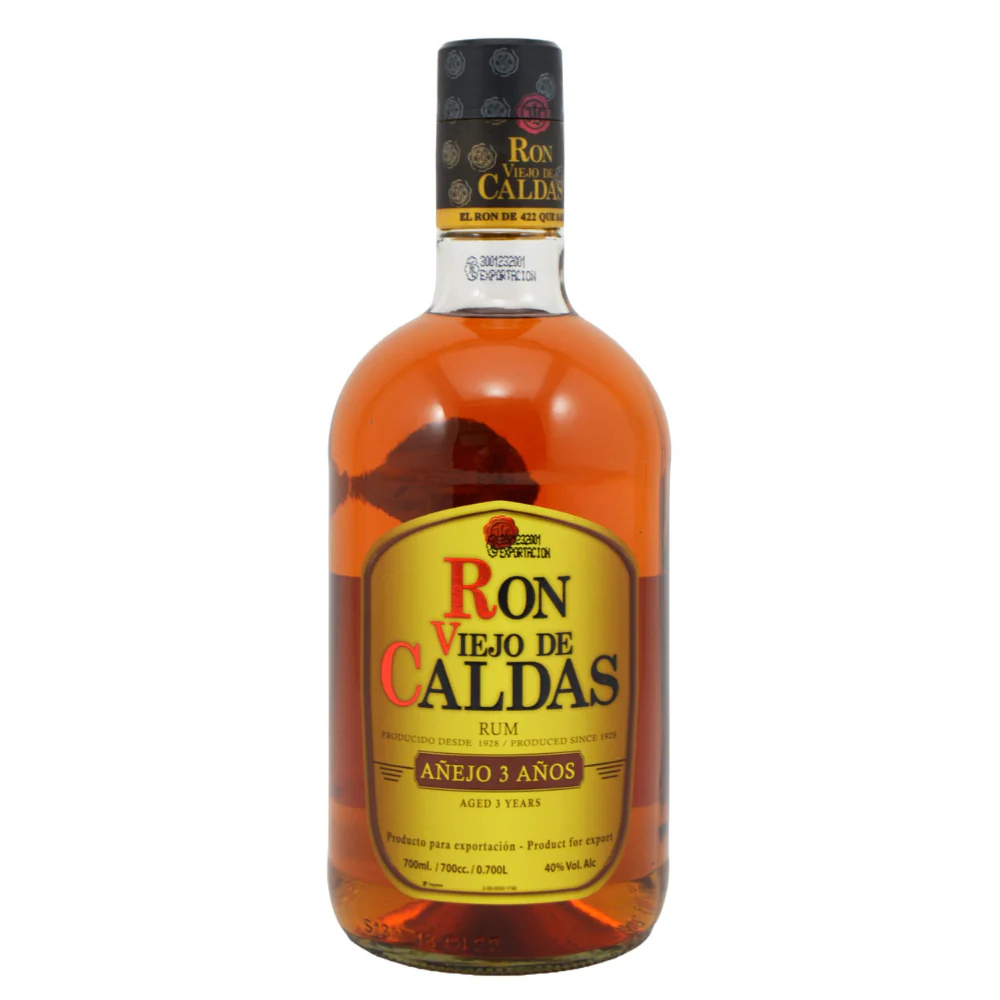 RON VIEJO DE CALDAS AÑEJO 3 AÑOS 750 L