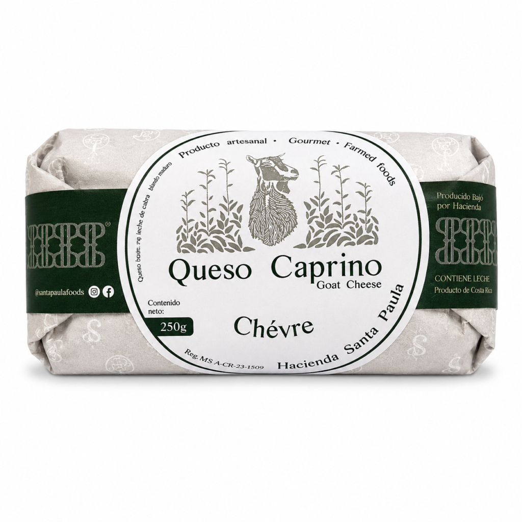 Queso Cabra Chevre 250 GR Santa Paula