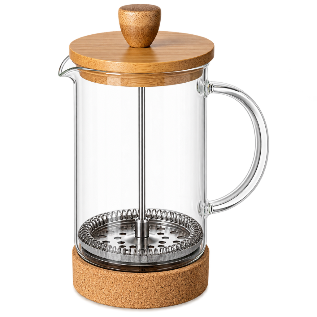 COFFEE PRESS BAMBOU & VERRE SG 60 CL