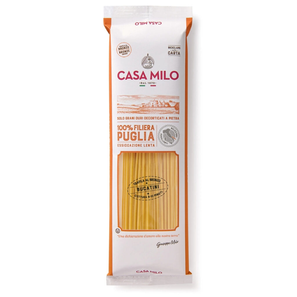 BUCATINI 100% CASA MILO 500 GR